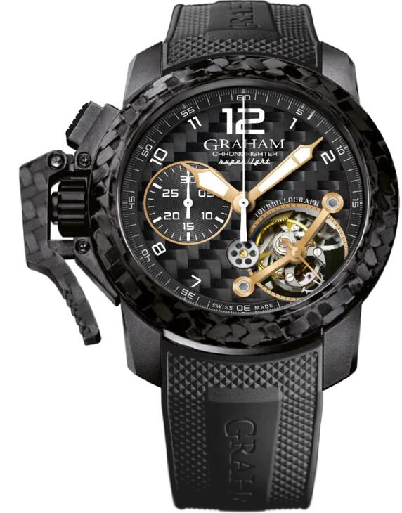 Replica Graham Watch 2CCBK.B35A.K92K CHRONOFIGHTER SUPERLIGHT CARBON TOURBILLOGRAPH